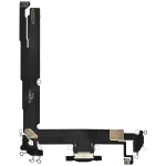 Iphone 16 Plus ile Uyumlu Şarj Portu Esnek Kablosu Plus Siyah ile Uyumlu - Görsel 3