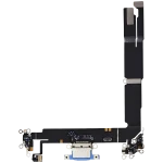 Iphone 16 Plus ile Uyumlu Şarj Portu Esnek Kablosu Premium Ultramarine ile Uyumlu