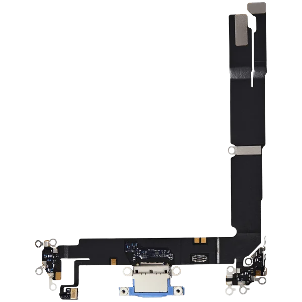 Iphone 16 Plus ile Uyumlu Şarj Portu Esnek Kablosu Premium Ultramarine ile Uyumlu