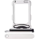 Iphone 16 Pro Max ile Uyumlu Çift Sim Kart Tepsisi / 16 Pro Max Beyaz Titanyum ile Uyumlu