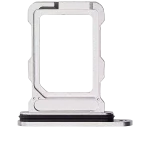 Iphone 16 Pro Max ile Uyumlu Çift Sim Kart Tepsisi / 16 Pro Max Beyaz Titanyum ile Uyumlu - Görsel 3