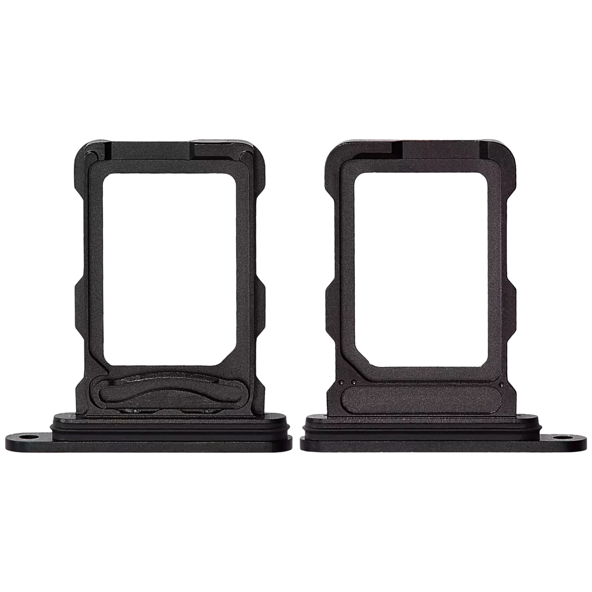 Iphone 16 Pro Max ile Uyumlu Çift Sim Kart Tepsisi / 16 Pro Max Siyah Titanyum ile Uyumlu - Görsel 2