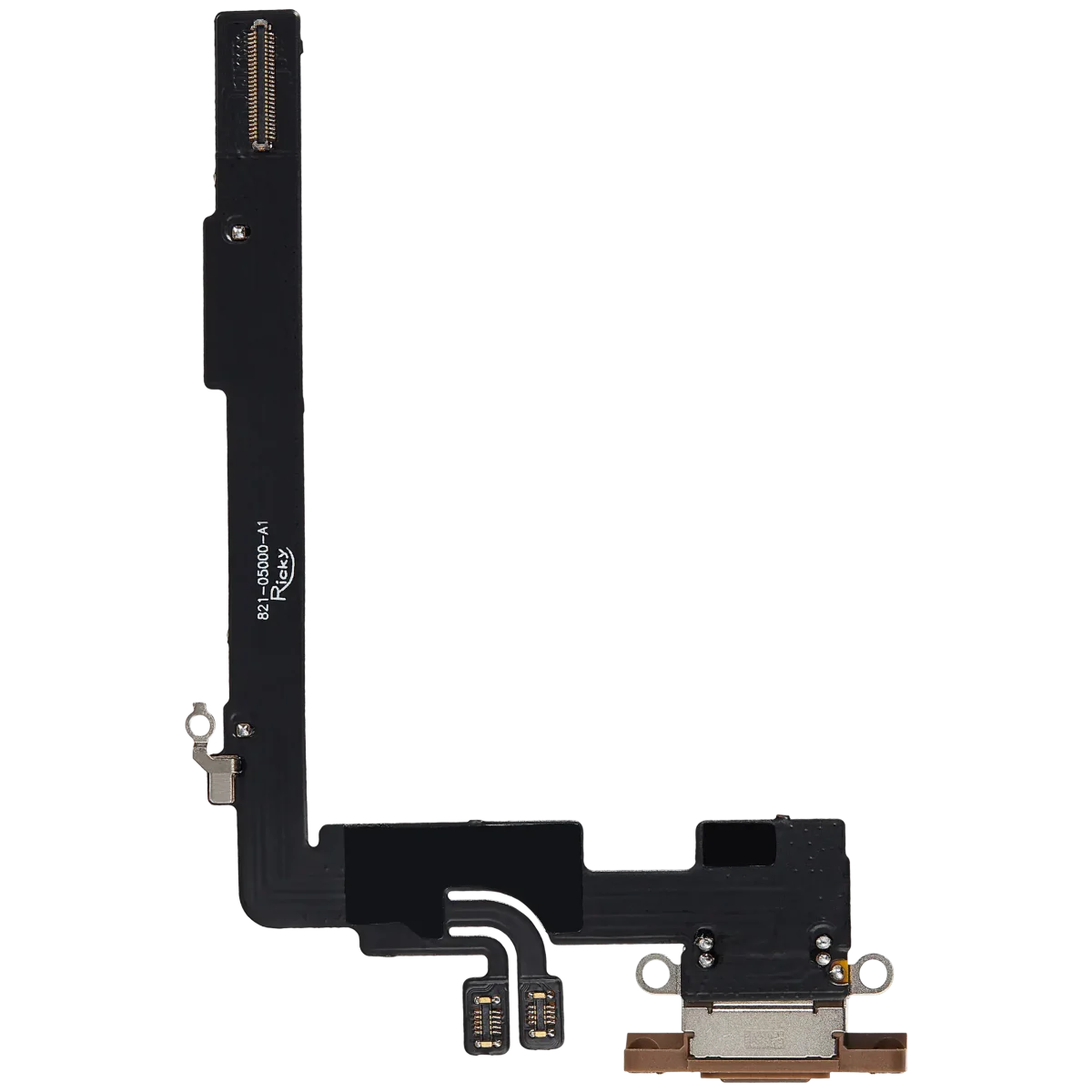 Iphone 16 Pro Max ile Uyumlu Şarj Portu Esnek Kablosu Aftermarket Plus Desert Titaniumu - Görsel 3