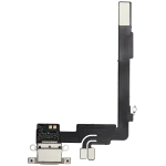 Iphone 16 Pro Max ile Uyumlu Şarj Portu Esnek Kablosu Aftermarket Plus Doğal Titanyum