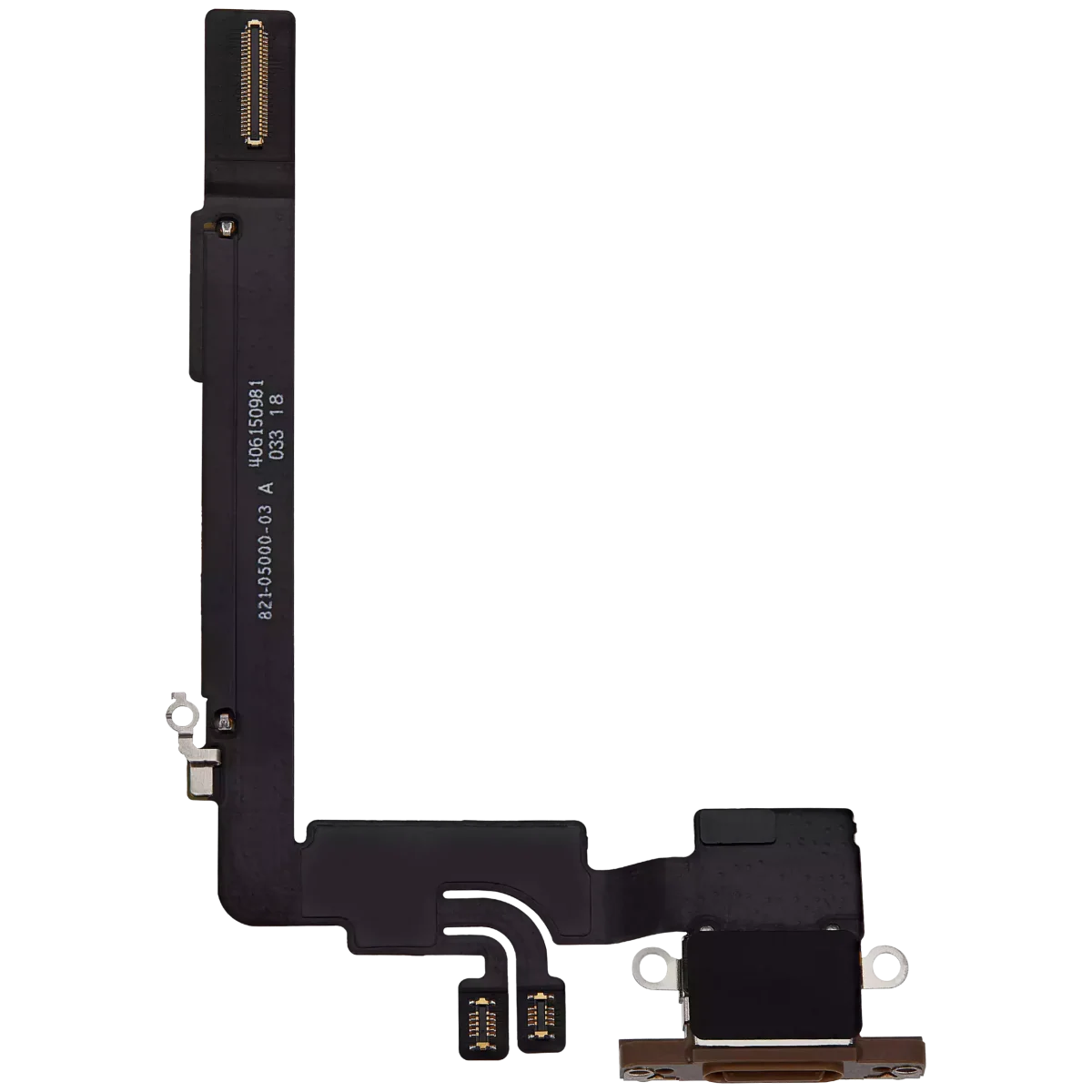 Iphone 16 Pro Max ile Uyumlu Şarj Portu Esnek Kablosu Premium Desert Titanium - Görsel 3