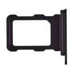 Iphone 16 Pro Max ile Uyumlu Tek SIM Kart Tepsisi / 16 Pro Max ile Uyumlu Orijinal  Siyah Titanyum