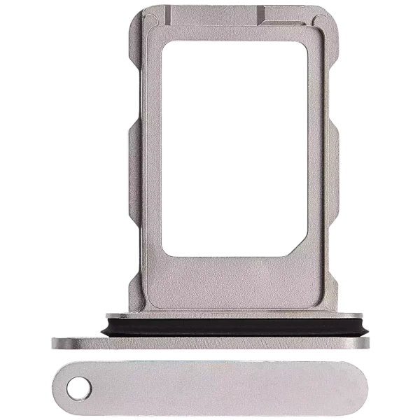 Iphone 16 Pro Max ile Uyumlu Tek Sim Kart Tepsisi / 16 Pro Max Doğal Titanyum ile Uyumlu