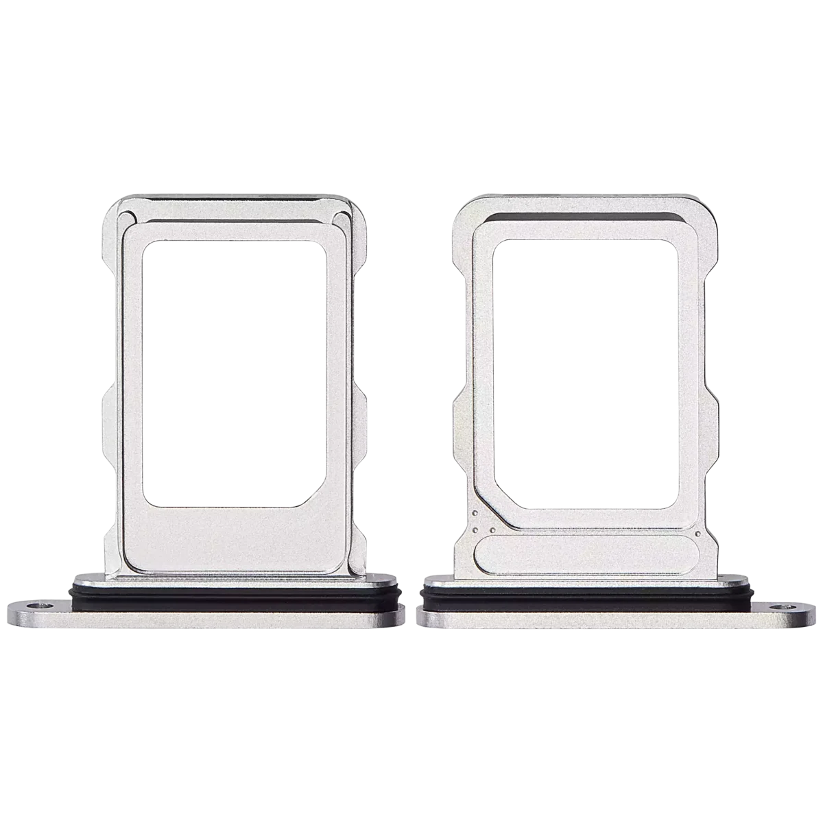 Iphone 16 Pro Max ile Uyumlu Tek Sim Kart Tepsisi / 16 Pro Max ile Uyumlu Beyaz Titanyum - Görsel 2