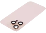Iphone 16 Pro ile Uyumlu Arka Cam Çelik Plakalı Kablosuz NFC Şarj MagSafe Mıknatıs ve El Feneri Esnek ile Uyumlu Full Çöl Titanyumu - Görsel 4