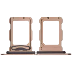 Iphone 16 Pro ile Uyumlu Çift Sim Kart Tepsisi / 16 Pro Max Desert Titanium ile Uyumlu - Görsel 2