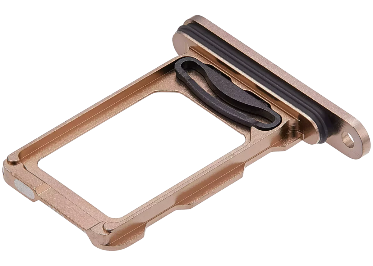Iphone 16 Pro ile Uyumlu Çift Sim Kart Tepsisi / 16 Pro Max Desert Titanium ile Uyumlu - Görsel 4