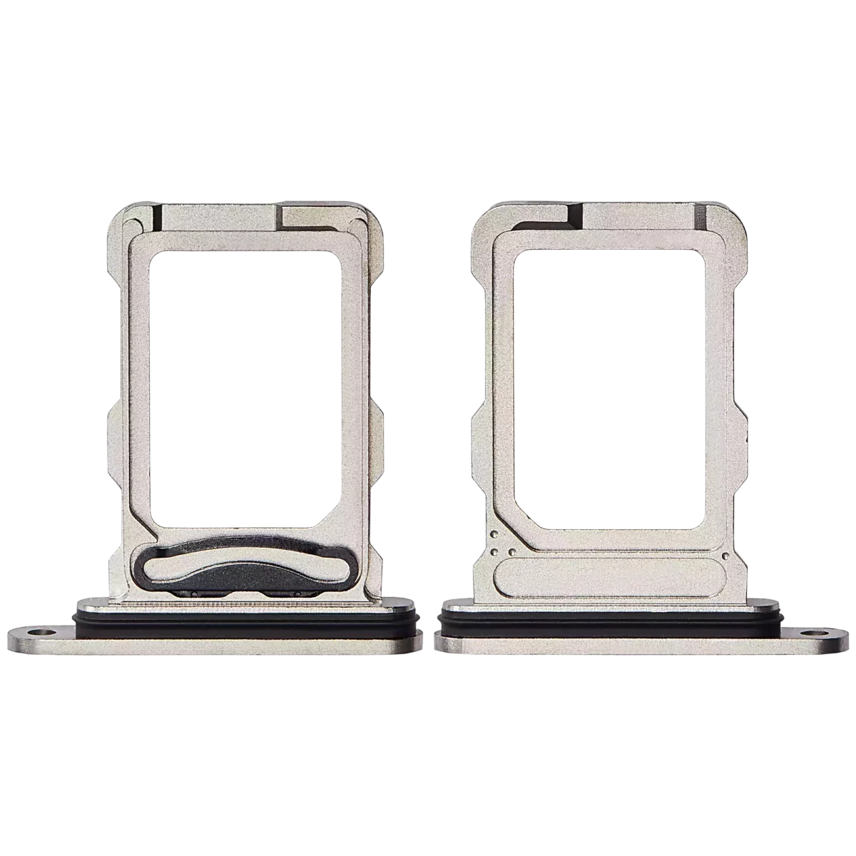 Iphone 16 Pro ile Uyumlu Çift Sim Kart Tepsisi / 16 Pro Max Doğal Titanyum ile Uyumlu - Görsel 2