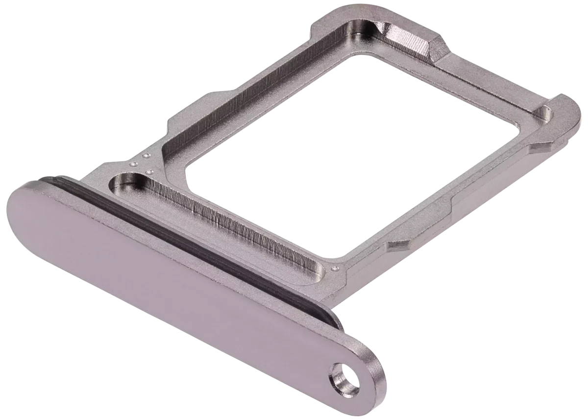 Iphone 16 Pro ile Uyumlu Çift Sim Kart Tepsisi / 16 Pro Max Doğal Titanyum ile Uyumlu - Görsel 5