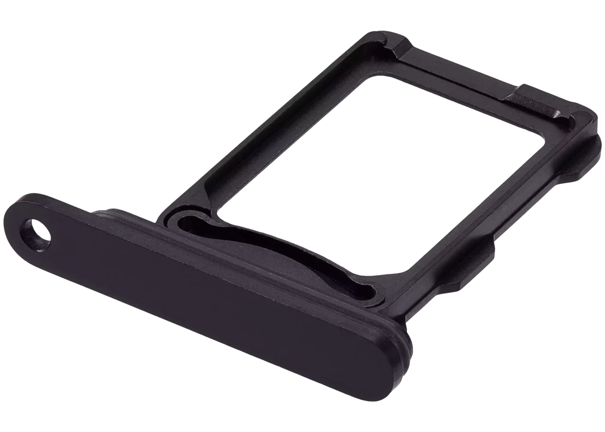 Iphone 16 Pro ile Uyumlu Çift Sim Kart Tepsisi / 16 Pro Max Siyah Titanyum ile Uyumlu - Görsel 4