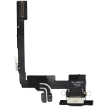 Iphone 16 Pro ile Uyumlu Şarj Portu Esnek Kablosu Aftermarket Plus ile Uyumlu Siyah Titanyum - Görsel 3