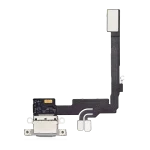 Iphone 16 Pro ile Uyumlu Şarj Portu Esnek Kablosu Premium Beyaz Titanyum ile Uyumlu