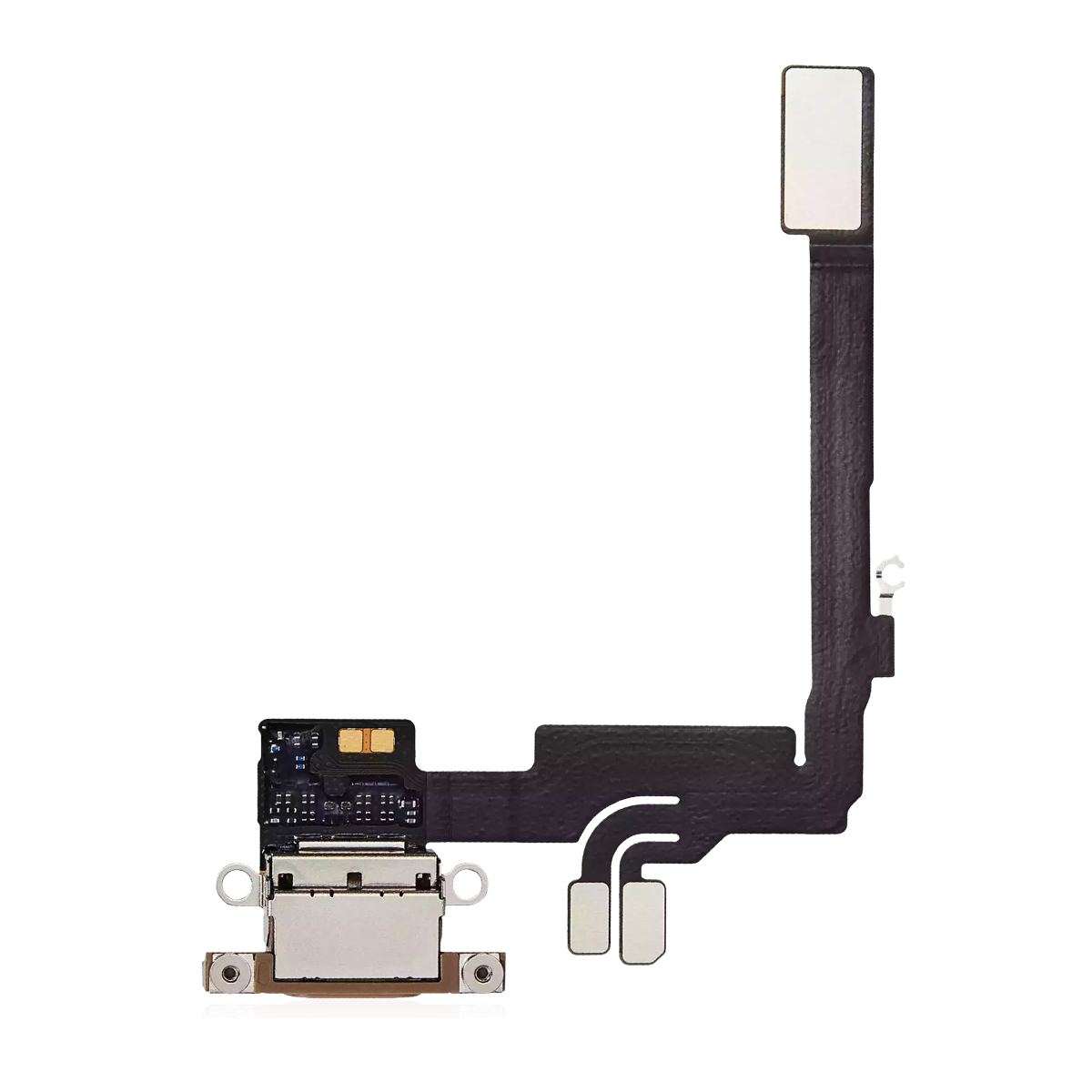 Iphone 16 Pro ile Uyumlu Şarj Portu Esnek Kablosu Premium Desert Titanium ile Uyumlu - Görsel 5