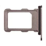 Iphone 16 Pro ile Uyumlu Tek SIM Kart Tepsisi / 16 Pro Max ile Uyumlu Orijinal  Doğal Titanyum