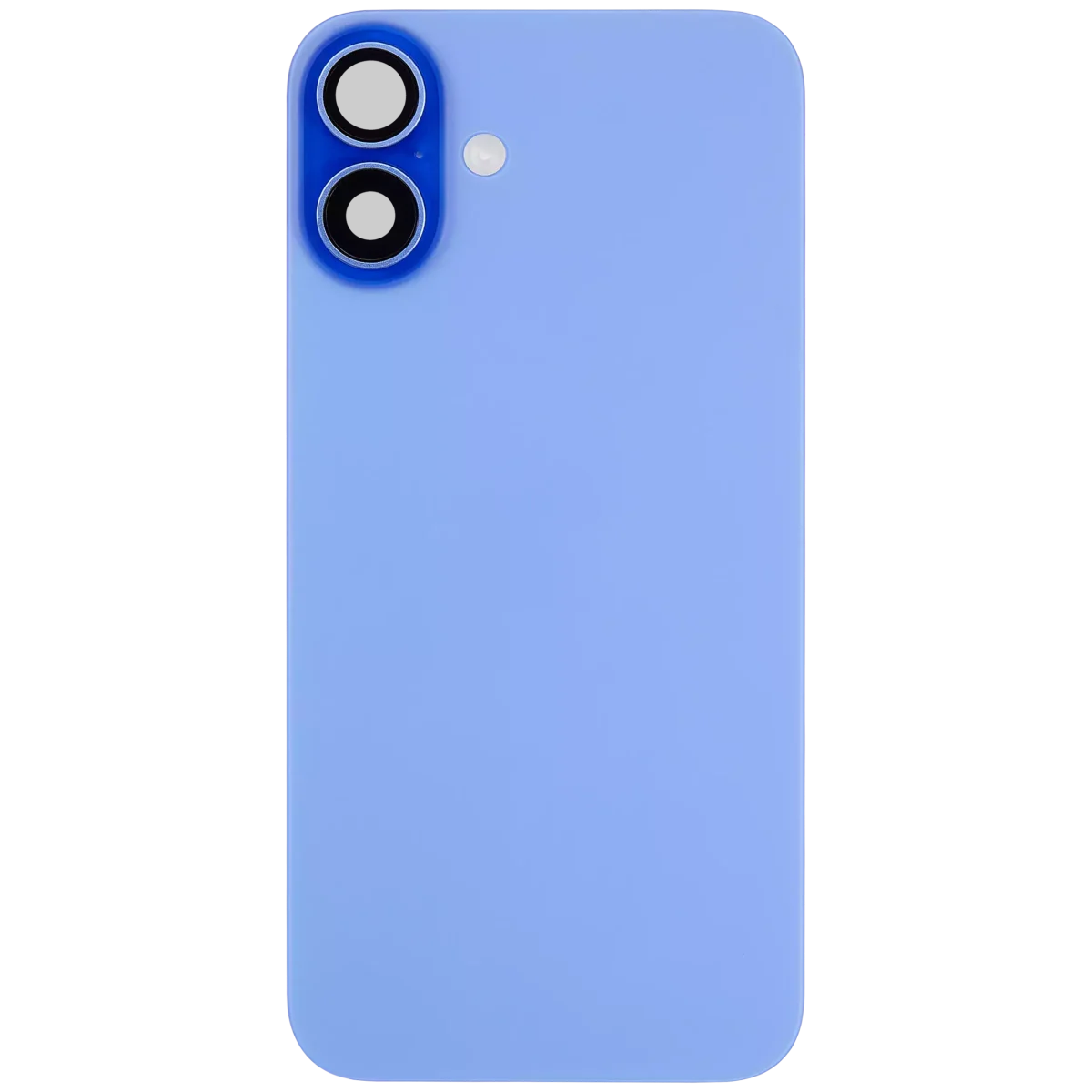 Iphone 16 ile Uyumlu Arka Cam Çelik Plakalı Kablosuz NFC Şarj MagSafe Mıknatıs ve El Feneri Esnek ile Uyumlu Full A Sınıfı Ultramarine - Görsel 3