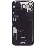 Iphone 16 ile Uyumlu Arka Cam Çelik Plakalı Kablosuz NFC Şarj MagSafe Mıknatıs ve El Feneri Esnek ile Uyumlu Full A Sınıfı Ultramarine - Görsel 4