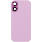 Iphone 16 ile Uyumlu Arka Cam Çelik Plakalı Kablosuz NFC Şarj MagSafe Mıknatıs ve El Feneri Esnek ile Uyumlu Full  Rose - Görsel 3