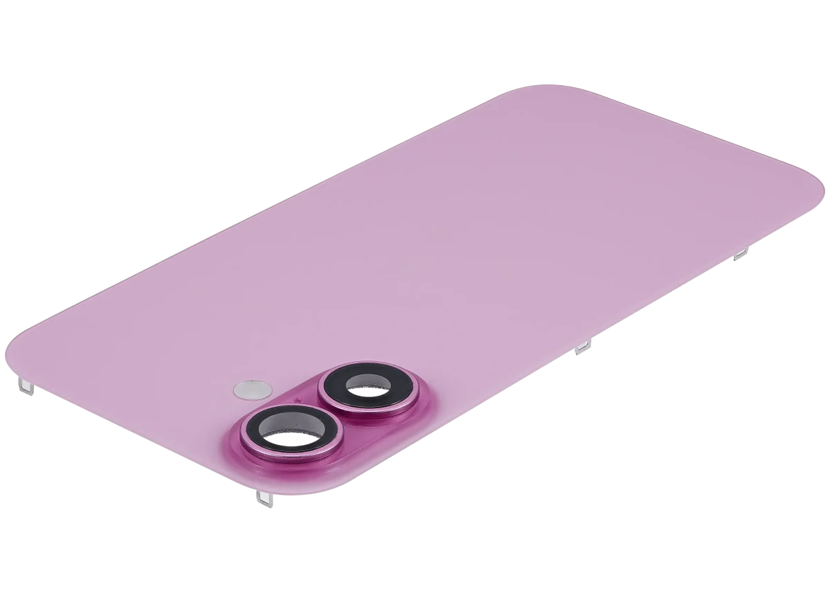 Iphone 16 ile Uyumlu Arka Cam Çelik Plakalı Kablosuz NFC Şarj MagSafe Mıknatıs ve El Feneri Esnek ile Uyumlu Full  Rose - Görsel 5