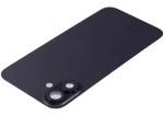 Iphone 16 ile Uyumlu Arka Cam Çelik Plakalı Kablosuz NFC Şarj MagSafe Mıknatıs ve El Feneri Esnek ile Uyumlu Full Siyah - Görsel 4