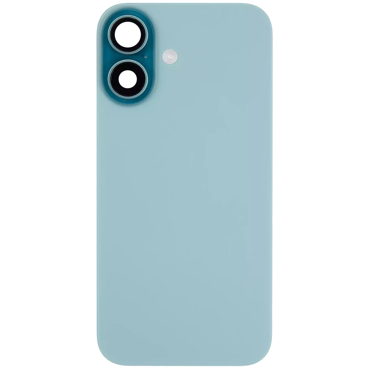 Iphone 16 ile Uyumlu Arka Cam Çelik Plakalı Kablosuz NFC Şarj MagSafe Mıknatıs ve El Feneri Esnek ile Uyumlu Full Teal - Görsel 3