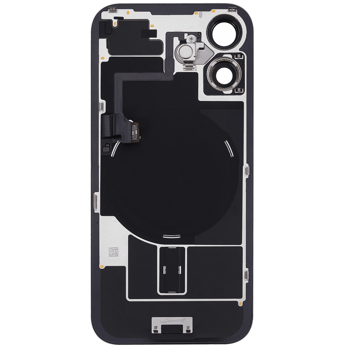 Iphone 16 ile Uyumlu Arka Cam Çelik Plakalı Kablosuz NFC Şarj MagSafe Mıknatıs ve El Feneri Esnek ile Uyumlu Full  Teal - Görsel 4