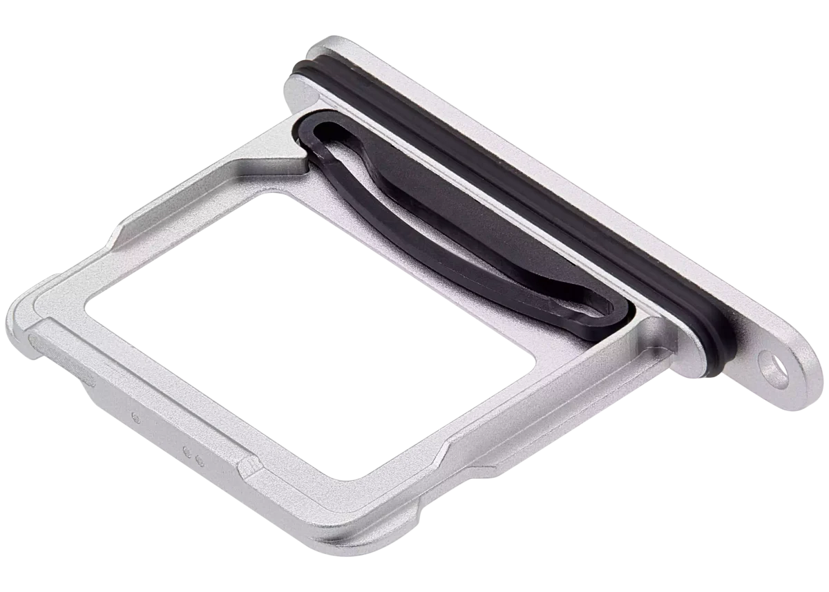 Iphone 16 ile Uyumlu Çift Sim Kart Tepsisi / 16 Plus Beyaz ile Uyumlu - Görsel 4