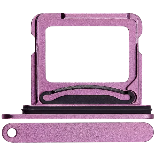 Iphone 16 ile Uyumlu Çift Sim Kart Tepsisi / 16 Plus Rose ile Uyumlu