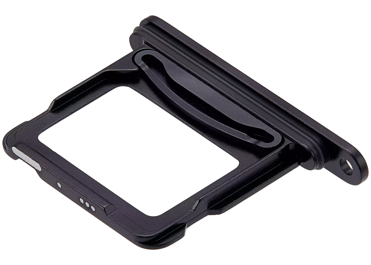 Iphone 16 ile Uyumlu Çift Sim Kart Tepsisi / 16 Plus Siyah ile Uyumlu - Görsel 4