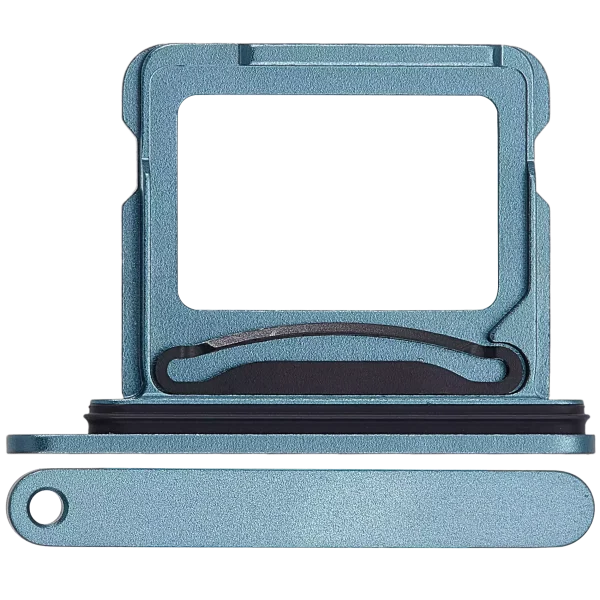 Iphone 16 ile Uyumlu Çift Sim Kart Tepsisi / 16 Plus Teal ile Uyumlu