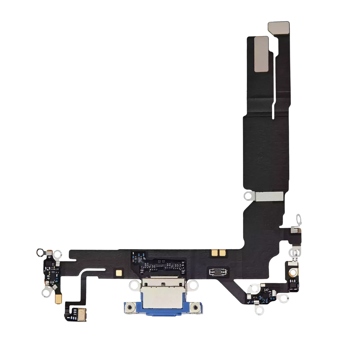 Iphone 16 ile Uyumlu Şarj Portu Esnek Kablosu Premium Ultramarine ile Uyumlu