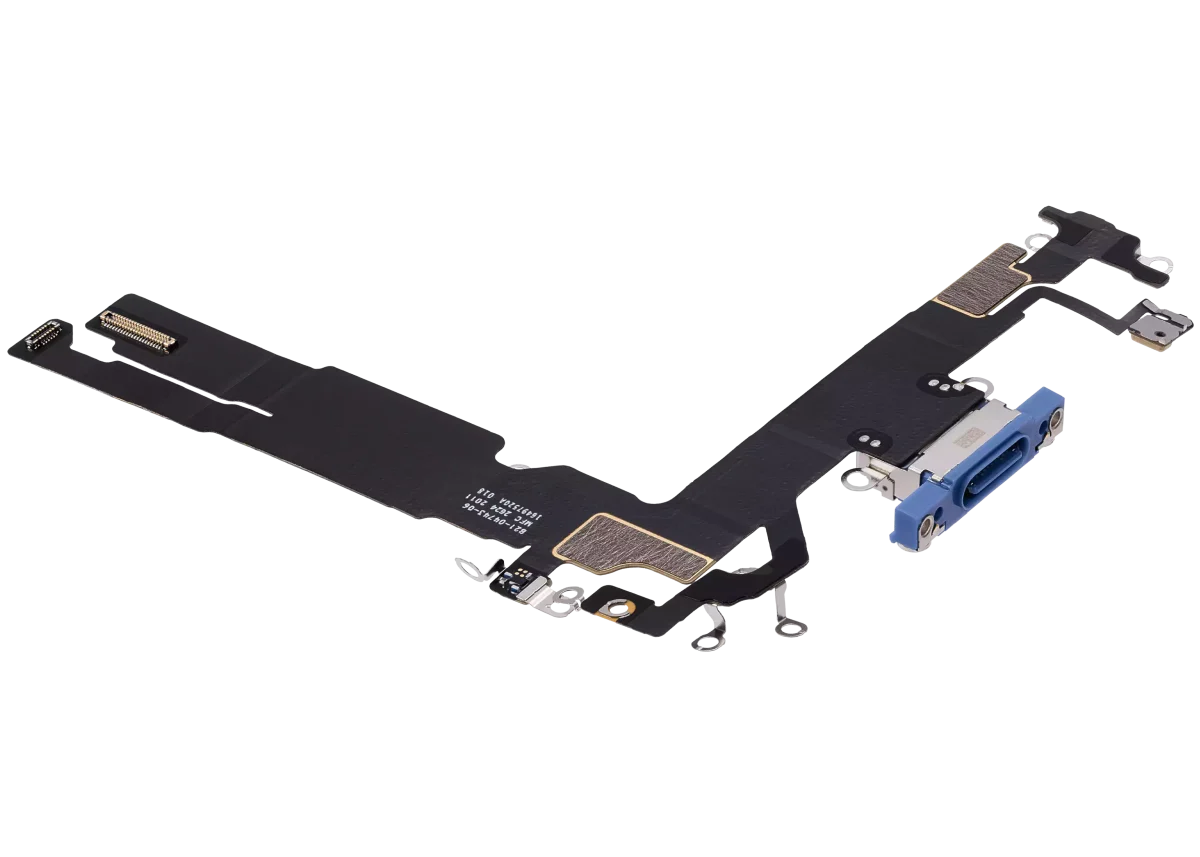 Iphone 16 ile Uyumlu Şarj Portu Esnek Kablosu Premium Ultramarine ile Uyumlu - Görsel 4
