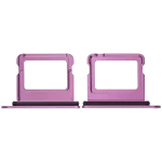 Iphone 16 ile Uyumlu Tek Sim Kart Tepsisi / 16 Plus ile Uyumlu Rose - Görsel 2