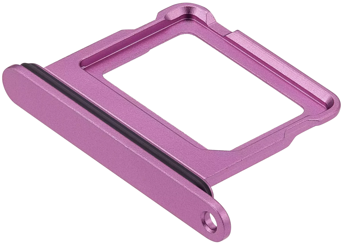 Iphone 16 ile Uyumlu Tek Sim Kart Tepsisi / 16 Plus ile Uyumlu Rose - Görsel 5