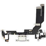 Iphone 16e İle Uyumlu Şarj Yeri  Girişli ve Mikrofonlu Şarj Filmi Beyaz Orijinal
