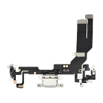 Iphone 16e ile Uyumlu Şarj Portu Girişli Mifrofon Filmi Şarj Filmi (Orijinal Servis Ürün) Beyaz