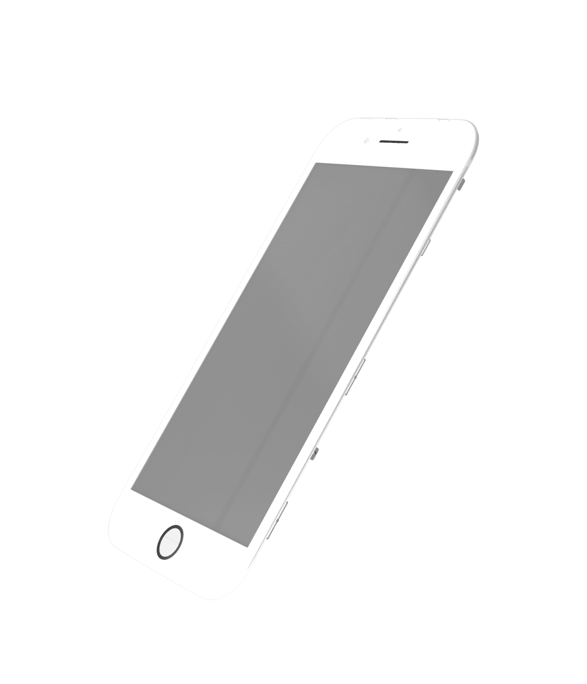 Iphone 8 Plus ile Uyumlu 4'ü 1 arada Ön Cam + Polarize Edici + Çerçeve + OCA Önceden Takılı 2 Paket Beyaz ile Uyumlu - Görsel 3