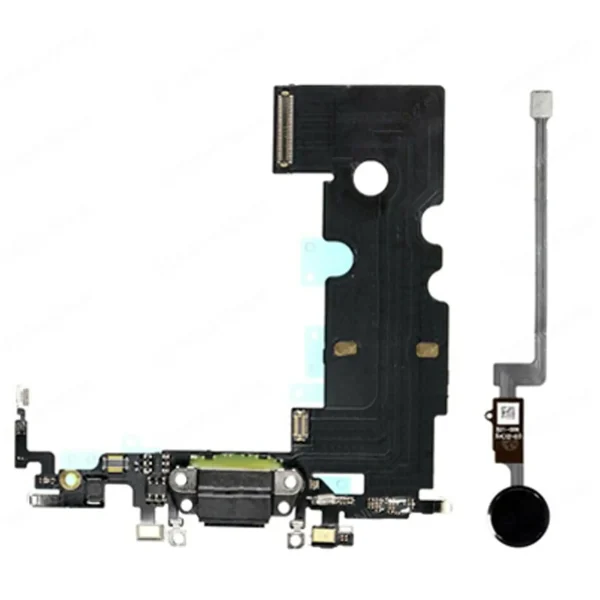 Iphone 8 Plus ile Uyumlu Ana Sayfa Düğmesi Çözümü Şarj Portu Uzay Grisi Sürüm 2 ile Uyumlu