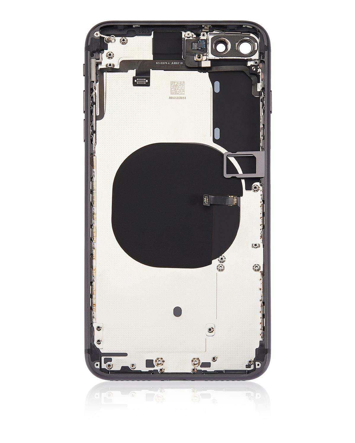 Iphone 8 Plus ile Uyumlu Kasa Bileşenler Önceden Takılmış Uzay Grisi ile Uyumlu Kasa - Görsel 3