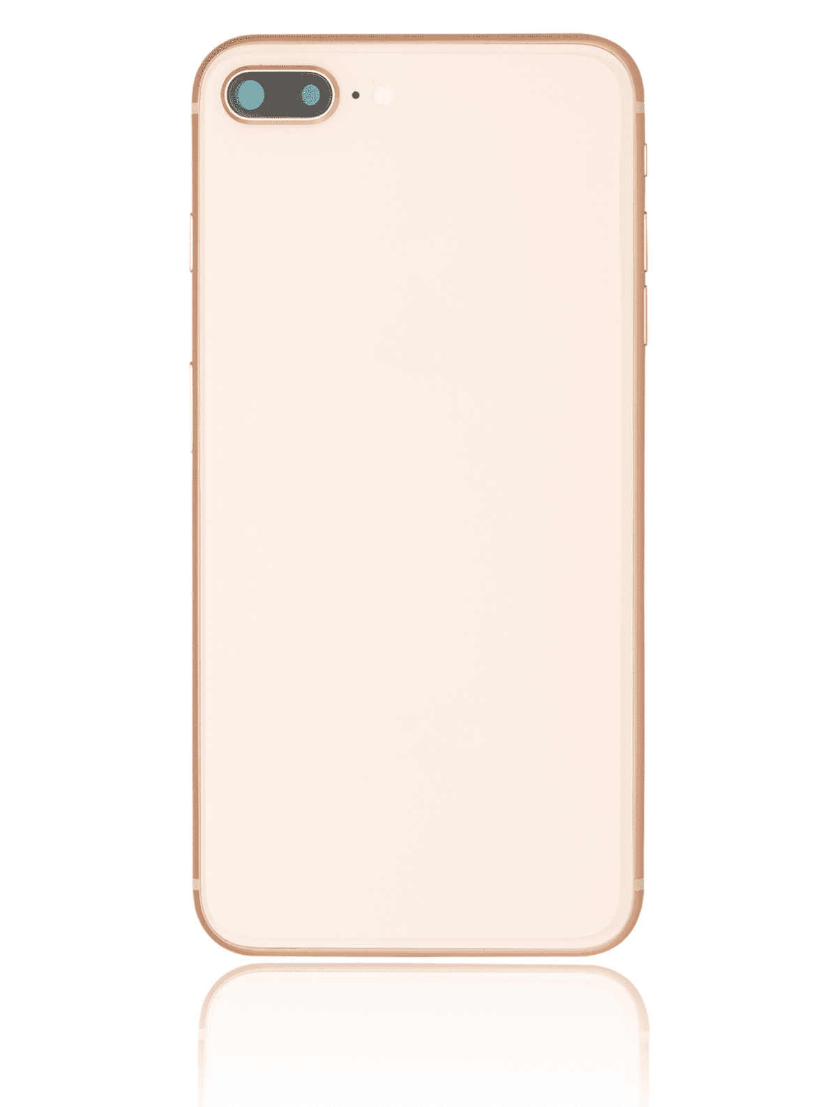 Iphone 8 Plus ile Uyumlu Kasa Bileşenler Önceden Takılmış ile Uyumlu Kasa  Gold - Görsel 2
