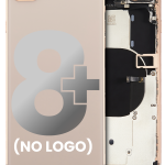 Iphone 8 Plus ile Uyumlu Kasa Bileşenler Önceden Takılmış ile Uyumlu Kasa Gold