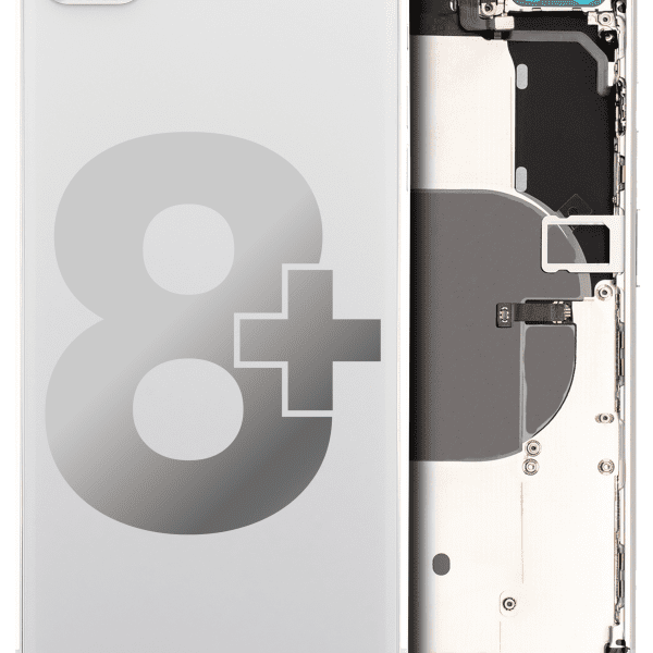 Iphone 8 Plus ile Uyumlu Kasa Bileşenler Önceden Takılmış ile Uyumlu Kasa  Gümüş