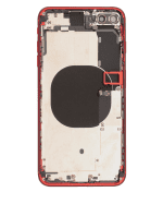 Iphone 8 Plus ile Uyumlu Kasa Bileşenler Önceden Takılmış ile Uyumlu Kasa  Kırmızı - Görsel 2