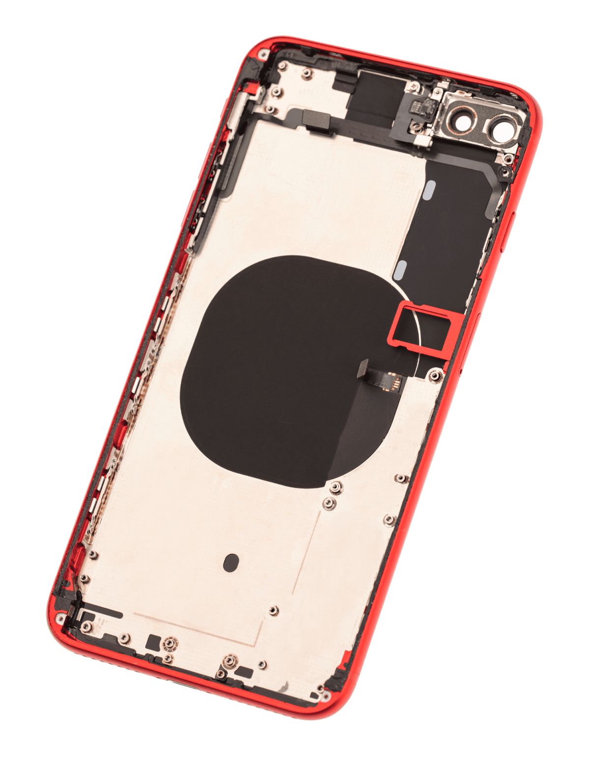 Iphone 8 Plus ile Uyumlu Kasa Bileşenler Önceden Takılmış ile Uyumlu Kasa  Kırmızı - Görsel 4