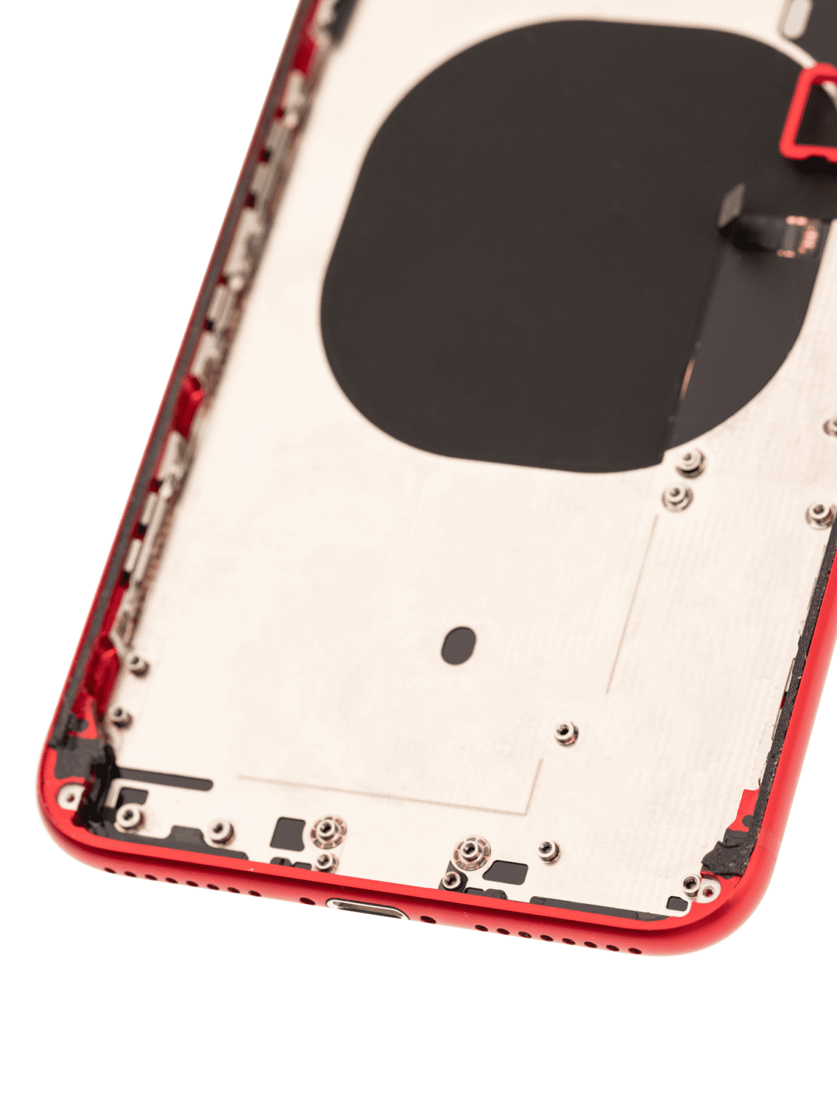 Iphone 8 Plus ile Uyumlu Kasa Bileşenler Önceden Takılmış ile Uyumlu Kasa  Kırmızı - Görsel 5