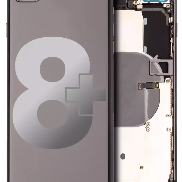 Iphone 8 Plus ile Uyumlu Kasa Bileşenler Önceden Takılmış ile Uyumlu Kasa  Uzay Grisi