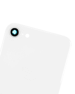 Iphone 8 ile Uyumlu Arka Kapak Camı Arka Kamera Servis Paket Orjinal Ürün Lensi ile Uyumlu Logo Yok Gümüş - Görsel 3